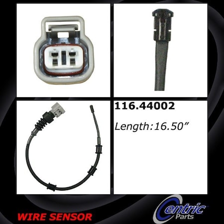 Centric Parts Brake Pad Sensor Wires, 116.44002 116.44002